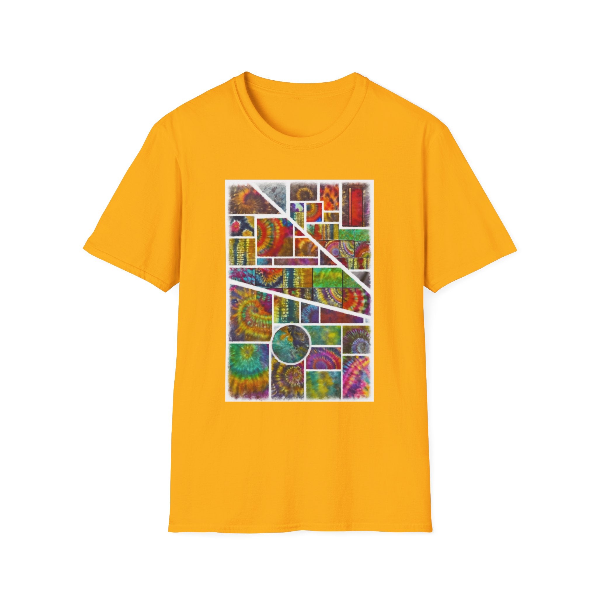 SAN MATEO MAGIC: Vibrant Tie-Dye Unisex T-Shirt, Festival Shirt, Boho Style Tee, Comfortable Everyday Wear, Graphic Tee, Gift for Music Lovers