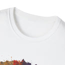 FORTUNE: Colorful, splat style, Bohemian tie dye collage, Unisex T-Shirt, Tie-Dye Vibe Shirt, Festival Wear, Summer Style, Gift for Her/Him