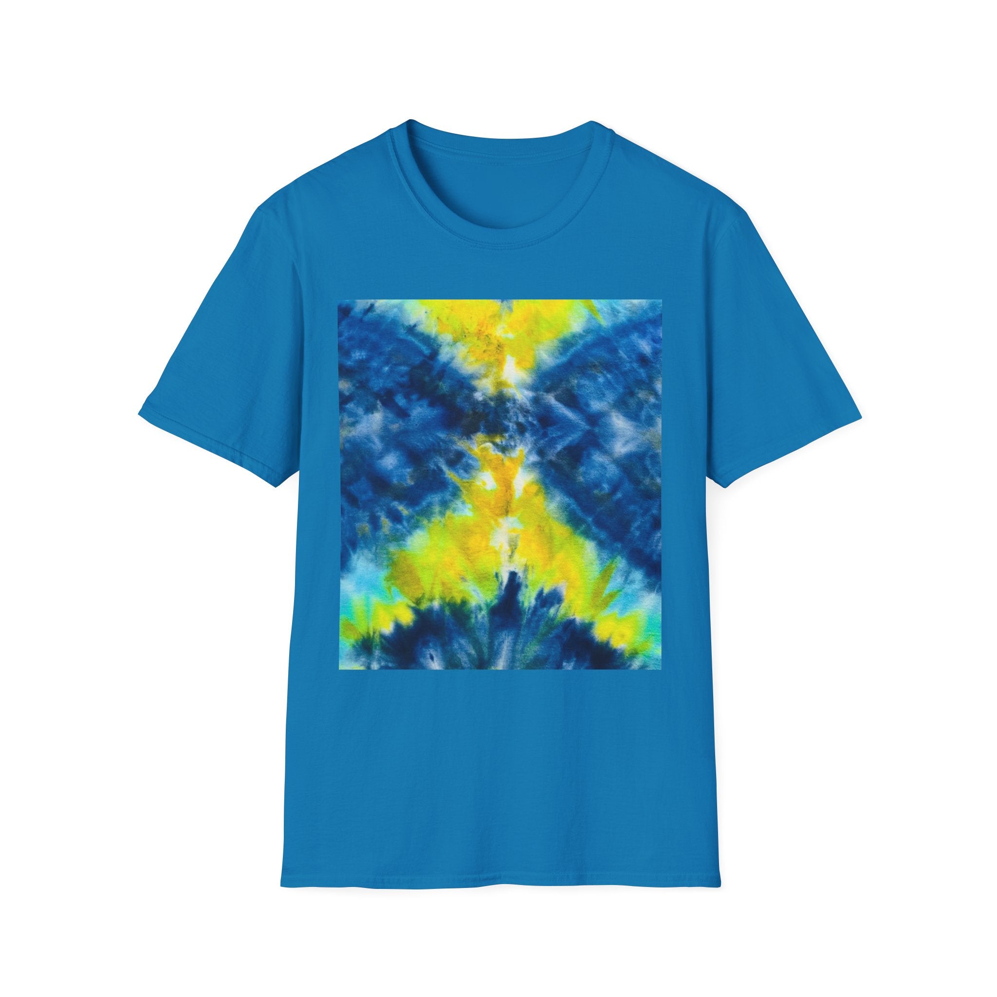 ZENITH: Excellence! Vibrant Tie-Dye Unisex Softstyle T-Shirt | Perfect for Summer Festivals, Beach Days, Casual Outfits, Gift for Friends, Men's and [...]