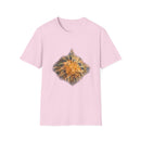 Eternal Starfire 2:  Boho Floral Snowy edge, Unisex T-Shirt - Cozy Casual Wear, Nature Lover Gift, Summer Vibes, Festival Attire, Everyday Comfort