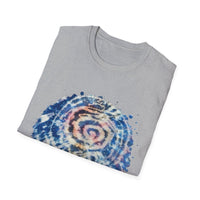 KINETIX:  Dream inspired, Spiritual Tie-Dye T-Shirt, Relaxed Vibes, Unisex Tee, Gift for Yoga Lovers, Bohemian Style, Festival Apparel