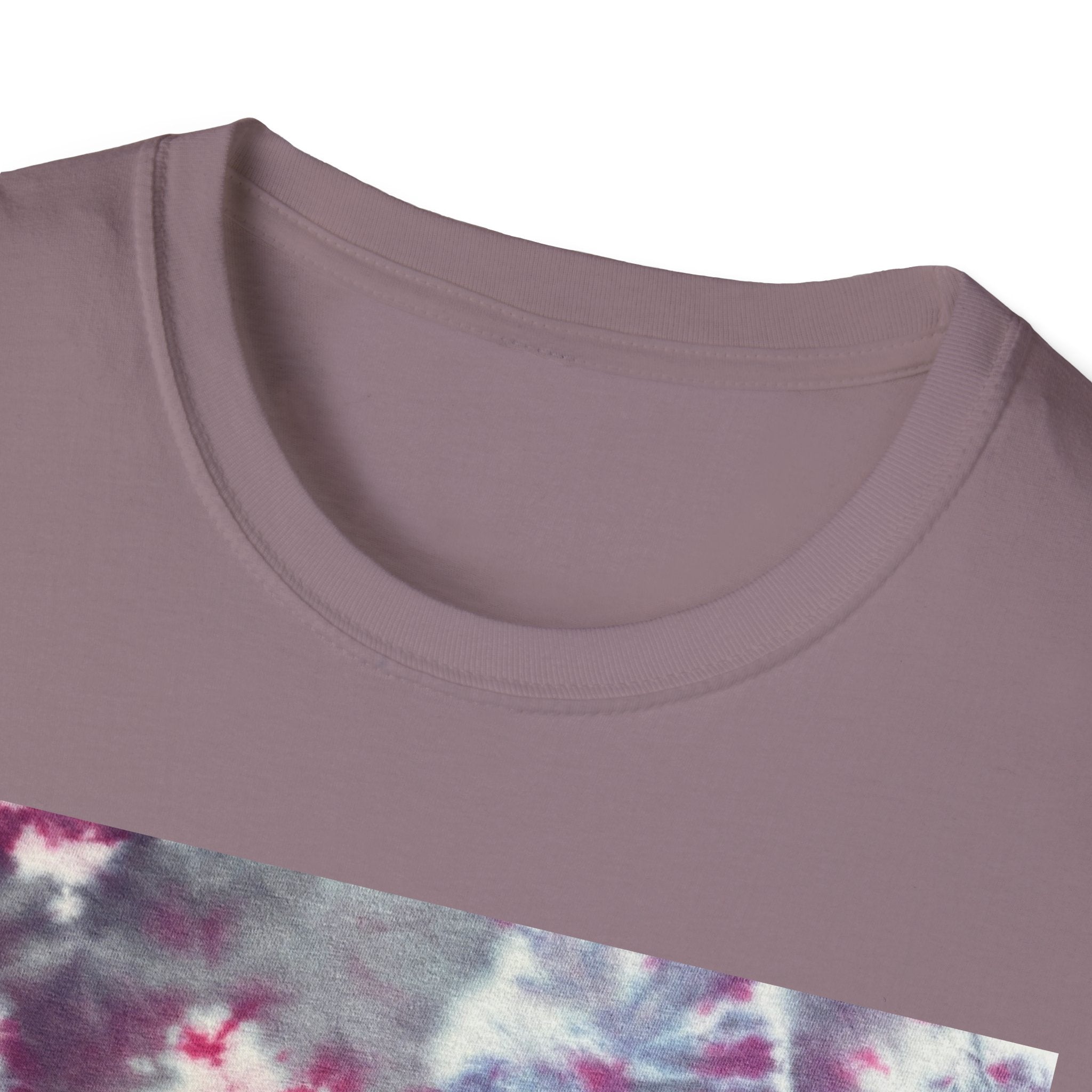 CRITTER: "under the microscope" look, Vibrant Tie-Dye Unisex T-Shirt, Boho Chic Tee, Festival Wear, Summer Essentials, Gift for Friends, Relaxed Casual Style