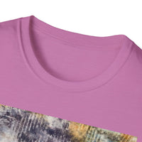 RENEGADE: Edgy, grungy, scratchy Swirl Tie-Dye T-Shirt, Unisex Casual Tee, Retro Vibe Shirt, Summer Style Top, Gift for Music Festivals, Tie-Dye Lover's Apparel