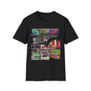 The DILEMMA: Colorful Graphic Collage Unisex Softstyle T-Shirt, Casual Tee, Unique Gift, Art Lover Shirt, Everyday Wear, Festival Apparel