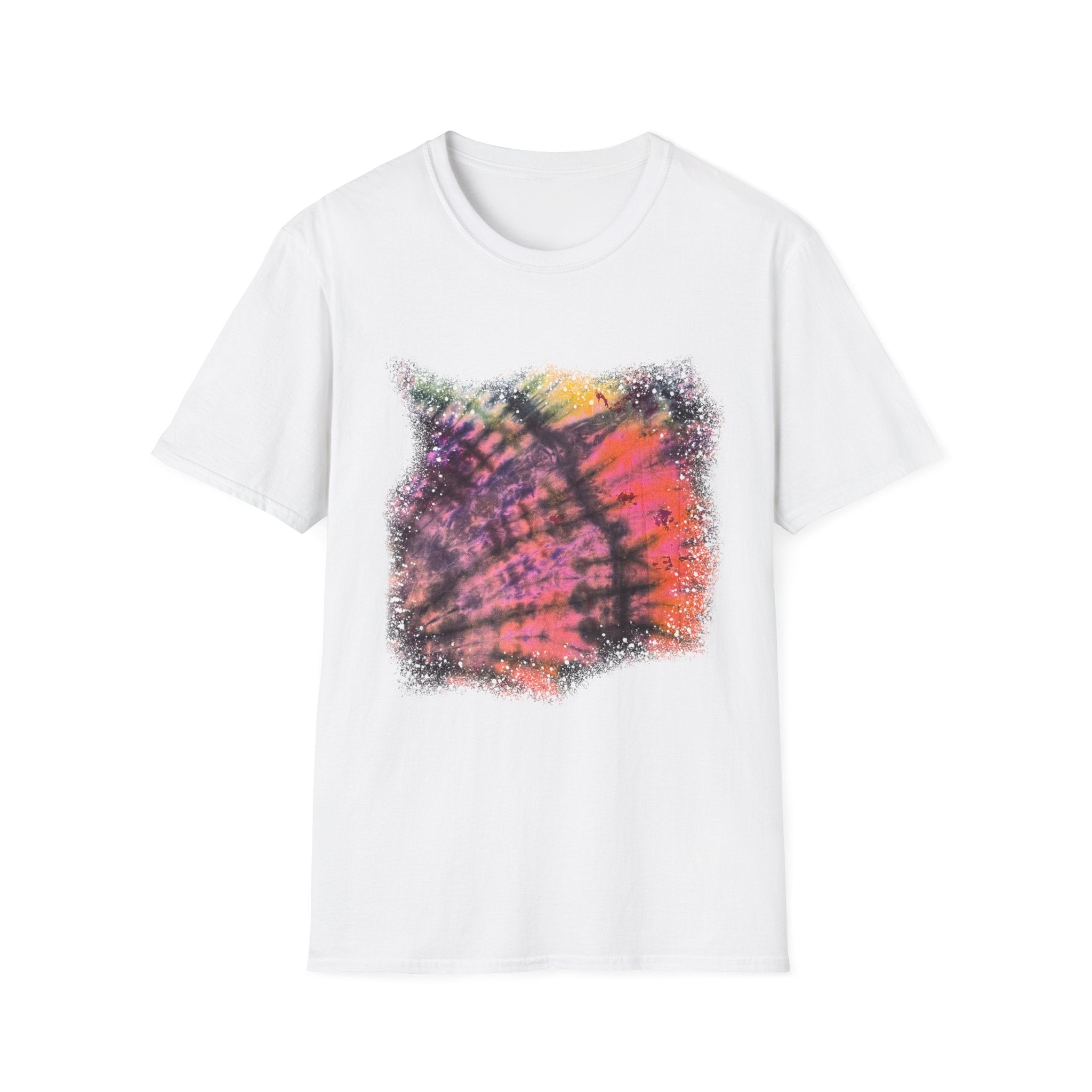 Smash Party 2:  Snowy edge Vibrant Tie-Dye Unisex T-Shirt - Perfect for Festivals, Casual Wear, Gift for Him/Her, Summer Outfits, Comfortable Fashion