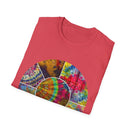 Synchronicity 2:  Colorful Tie-Dye Unisex T-Shirt, Boho Chic Tees, Summer Vibes Shirt, Festival Wear, Gift for Friends, Relaxed Fit Tops