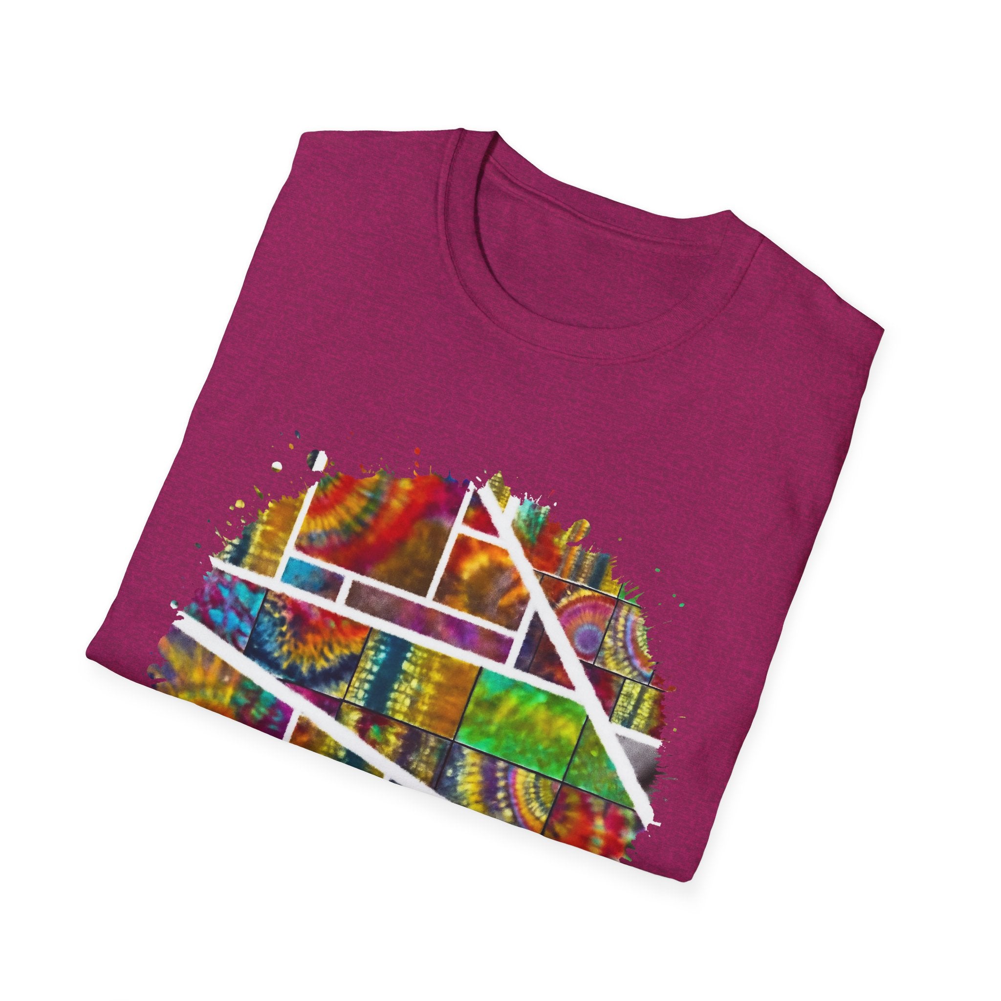 San Mateo Magic 2:  Vibrant Artistic Unisex T-Shirt, Colorful Graphic Tee, Trendy Casual Shirt, Unique Gift for Art Lovers, Summer Essential