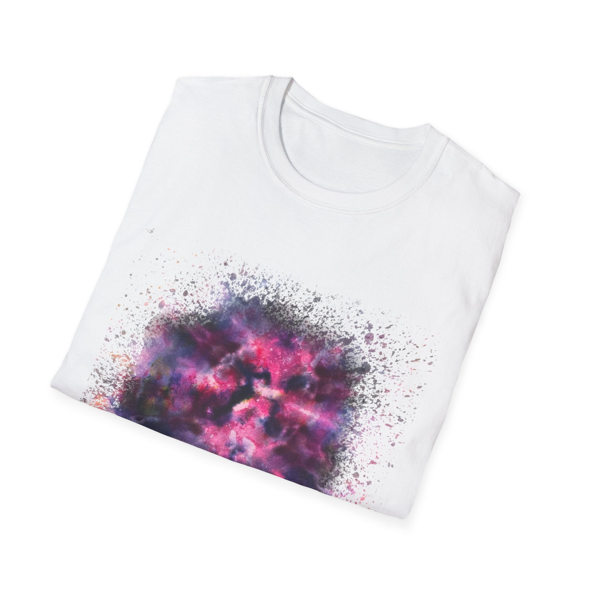 Sundance Citation 2: Galactic Drip Splash Unisex T-Shirt - Cosmic Art Tee, Graphic Shirt for Space Lovers, Gift for Astronomy Fans, Unique Trendy Apparel