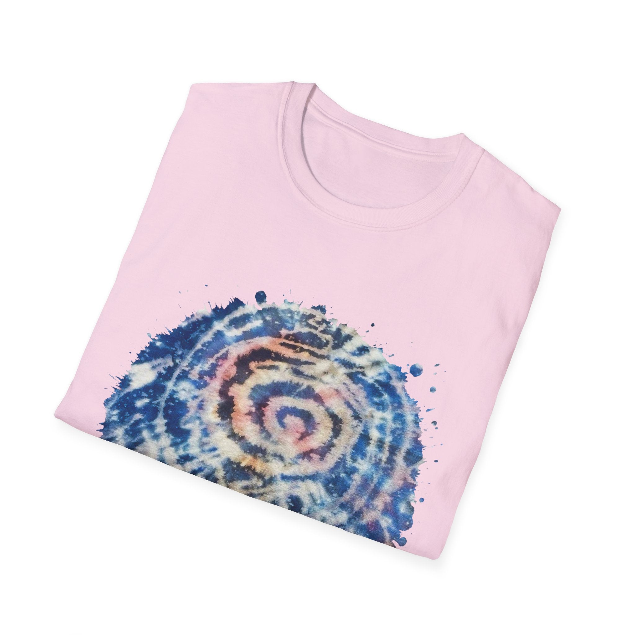 KINETIX:  Dream inspired, Spiritual Tie-Dye T-Shirt, Relaxed Vibes, Unisex Tee, Gift for Yoga Lovers, Bohemian Style, Festival Apparel