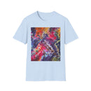 FIFTH DIMENSION: Galaxy style, Vibrant Tie-Dye Unisex T-Shirt - Perfect for Summer Festivals, Casual Outfits, Gifts, Beach Days, and Relaxed Vibes