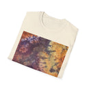 AMBER PREROGATIVE: Smash style Bohemian Tie-Dye T-Shirt, Unisex Casual Wear, Summer Festival Top, Gift for Music Lovers, Eco-Friendly Fashion