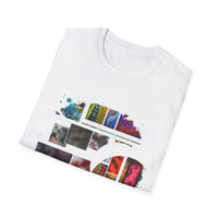 The Dilemma 2:  Colorful Collage Unisex Softstyle T-Shirt - Vibrant Art Tee, Casual Wear, Unique Gift, Graphic Tee, Everyday Essentials, Trendy Fashion