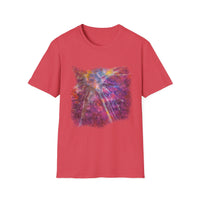 Raspberry Sorbet 2:  Cosmic Vibe Unisex Softstyle T-Shirt | Galaxy Art Tee | Gift for Space Lovers | Festival Wear | Comfortable Casual Tee | Summer Wardrobe