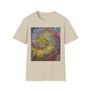 WATERMELON KRUSH: Trendy and Colorful Tie-Dye Unisex T-Shirt, Casual Wear, Summer Vibes, Festival Clothing, Eco-Friendly Fashion, Gift for Friends