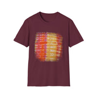 TEQUILA SUNRISE: Horizon inspired, beach vibe Tie-Dye Unisex Softstyle T-Shirt, Casual Wear, Summer Vibes, Festival Outfit, Gift for Friends, Tie Dye Shirt