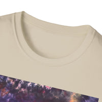 SERENADE:  Galaxy style, Vibrant Tie-Dye Unisex T-Shirt, Summer Festival Wear, Casual Tee, Gift for Him/Her, Unique Style, Comfortable Everyday Top
