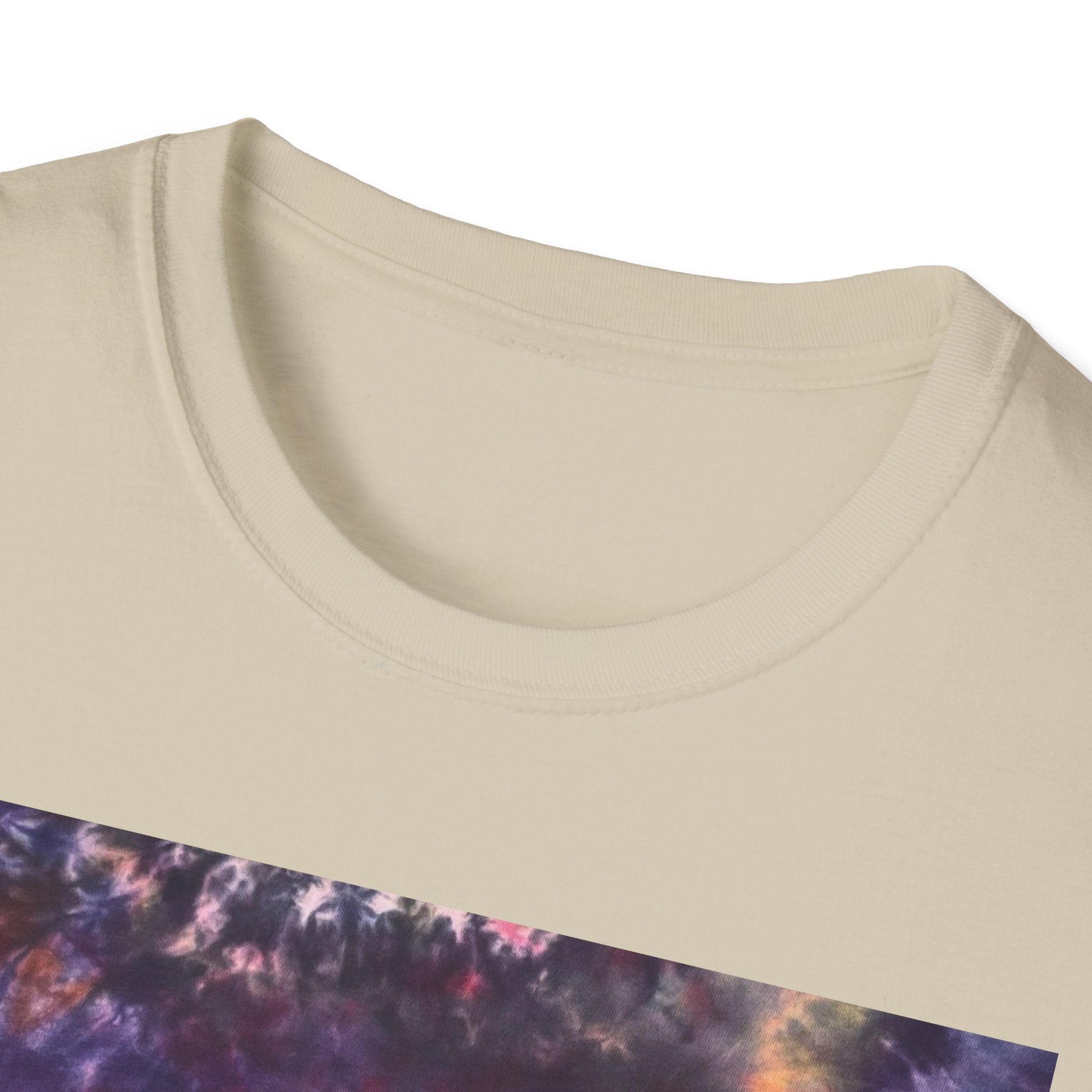 SERENADE:  Galaxy style, Vibrant Tie-Dye Unisex T-Shirt, Summer Festival Wear, Casual Tee, Gift for Him/Her, Unique Style, Comfortable Everyday Top