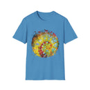 Habanero Helix 2:  Vibrant Tie-Dye Unisex T-Shirt, Retro Graphic Tee, Casual Wear, Unique Gift, Festival Fashion, Summer Apparel