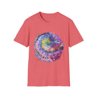 Dragonfly Destiny 2:  Colorful Tie-Dye Unisex T-Shirt, Boho Shirt, Casual Wear, Summer Style, Gift for Her, Festival Fashion, Spiritual Outfit