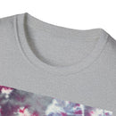 CRITTER: "under the microscope" look, Vibrant Tie-Dye Unisex T-Shirt, Boho Chic Tee, Festival Wear, Summer Essentials, Gift for Friends, Relaxed Casual Style