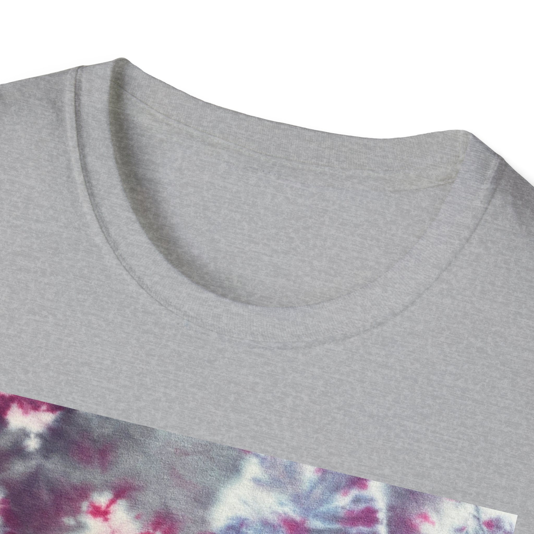 CRITTER: "under the microscope" look, Vibrant Tie-Dye Unisex T-Shirt, Boho Chic Tee, Festival Wear, Summer Essentials, Gift for Friends, Relaxed Casual Style