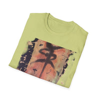 PEACE: Graffiti Tie Dye Unisex Softstyle T-Shirt, Casual Graphic Tee, Streetwear Shirt, Gift for Peace Lovers, Trendy Everyday Wear