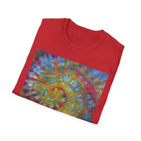 WATERMELON KRUSH: Trendy and Colorful Tie-Dye Unisex T-Shirt, Casual Wear, Summer Vibes, Festival Clothing, Eco-Friendly Fashion, Gift for Friends