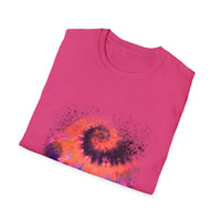 Indigo Odyssey 2:  Vibrant Tie-Dye Unisex T-Shirt | Soft Stylish Tee for Festivals, Casual Wear, Gifts, Summer Events, Parties