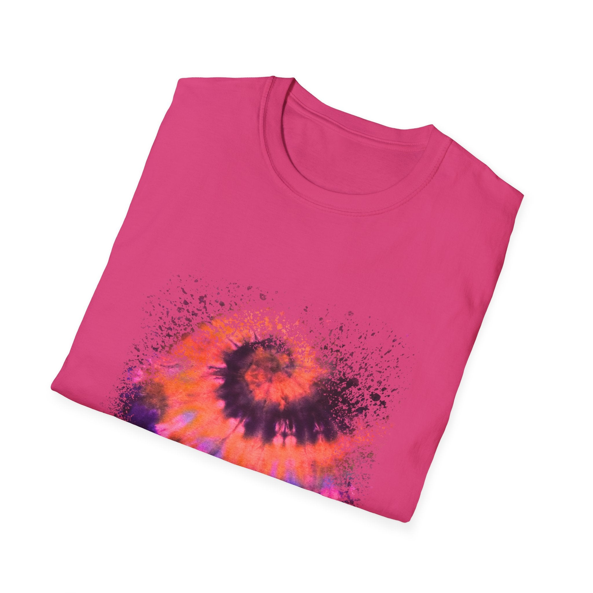 Indigo Odyssey 2:  Vibrant Tie-Dye Unisex T-Shirt | Soft Stylish Tee for Festivals, Casual Wear, Gifts, Summer Events, Parties