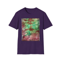 AUTUMN INFUSION: Unisex Monet Tie-Dye Art T-Shirt, Relaxed Comfy Tee, Boho Style Shirt, Perfect Gift for Art Lovers, Festival Wear, Casual Everyday Clothing