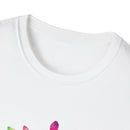 Neon Discovery 2:  Colorful Tie-Dye Splash Unisex Softstyle T-Shirt, Casual Tee, Summer Vibes, Festival Wear, Everyday Comfort, Gift Idea