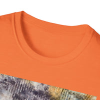 RENEGADE: Edgy, grungy, scratchy Swirl Tie-Dye T-Shirt, Unisex Casual Tee, Retro Vibe Shirt, Summer Style Top, Gift for Music Festivals, Tie-Dye Lover's Apparel