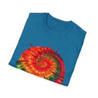 Fuchsia Frenzy 2:  Vibrant Tie-Dye T-Shirt for Fun & Relaxation, Summer Vibes, Festival Wear, Unisex Fashion, Gift for Friends