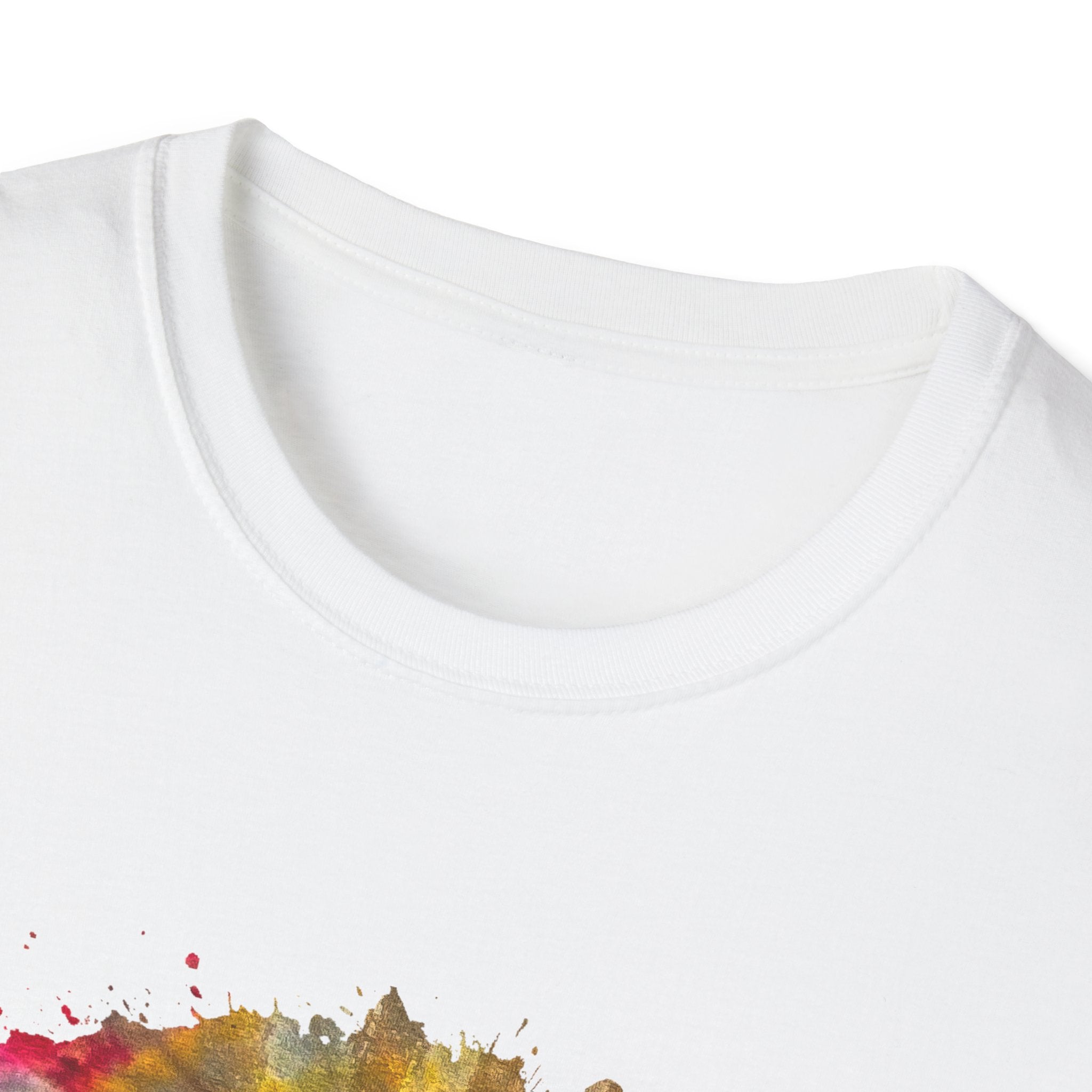 Desert Rose 2:  Vibrant Tie-Dye T-Shirt, Unisex Softstyle Tee, Boho Chic Shirt, Casual Wear, Perfect for Summer Festivals, Gift for Friends