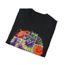 Resilience 2:  Vibrant Tie-Dye Unisex Softstyle T-Shirt, Bohemian Tee, Summer Apparel, Festival Wear, Gift for Him or Her