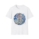 KINETIX:  Dream inspired, Spiritual Tie-Dye T-Shirt, Relaxed Vibes, Unisex Tee, Gift for Yoga Lovers, Bohemian Style, Festival Apparel