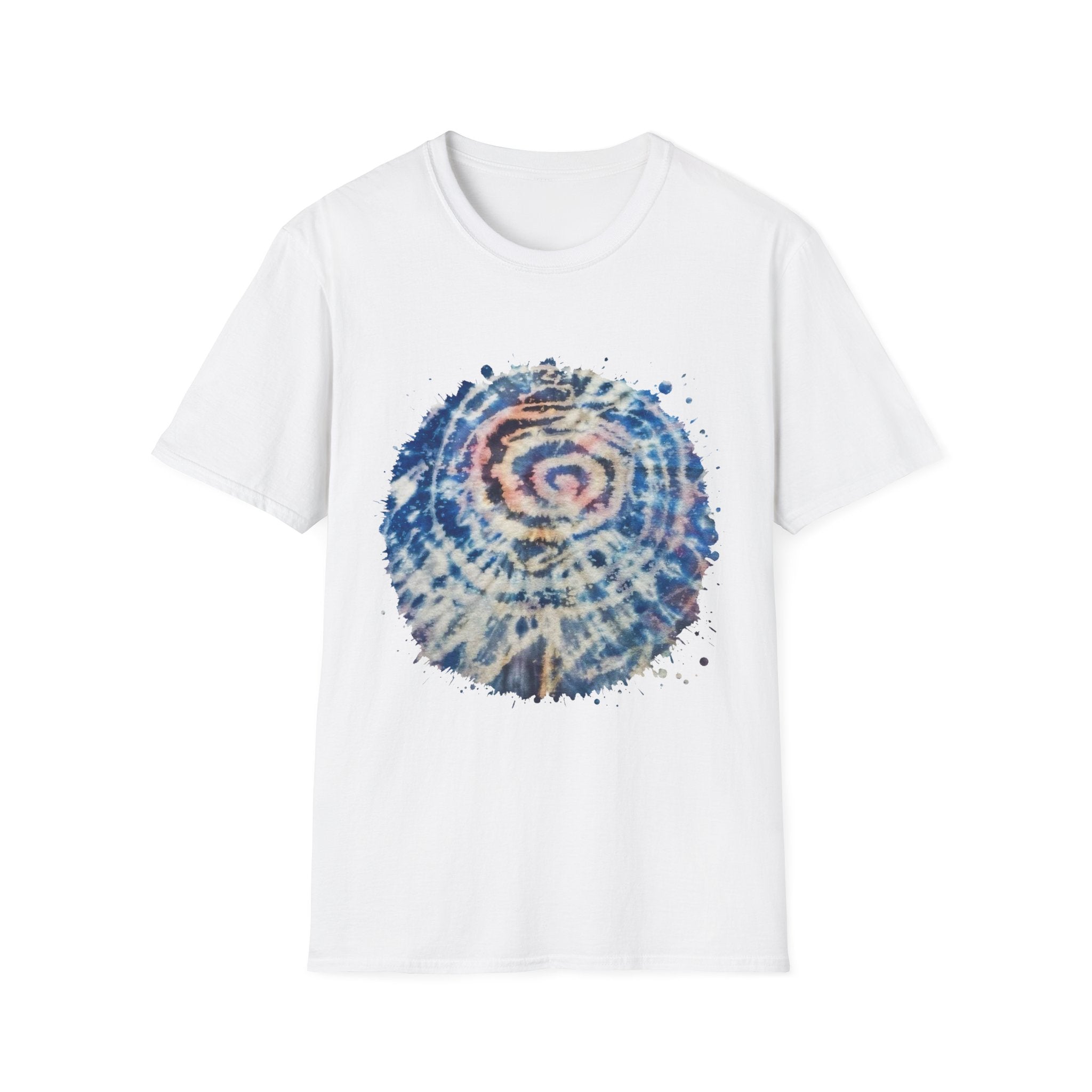 KINETIX:  Dream inspired, Spiritual Tie-Dye T-Shirt, Relaxed Vibes, Unisex Tee, Gift for Yoga Lovers, Bohemian Style, Festival Apparel