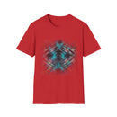 FOCAL POINT:  Kaleidoscope inspired, Colorful Tie-Dye Unisex T-Shirt, Funky Graphic Tee, Casual Summer Wear, Gift for Friends, Vibrant Design, Unique Style