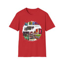 The Dilemma 2:  Colorful Collage Unisex Softstyle T-Shirt - Vibrant Art Tee, Casual Wear, Unique Gift, Graphic Tee, Everyday Essentials, Trendy Fashion