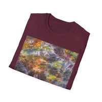 CORNUCOPIA:  Grunge style tie dye, Unisex Softstyle T-Shirt