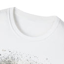 GRAVITY:  Gritty, edgy, Monochrome Tie-Dye Unisex T-Shirt, Casual Everyday Wear, Gift for Friends, Trendy Summer Fashion, Unique Art Apparel