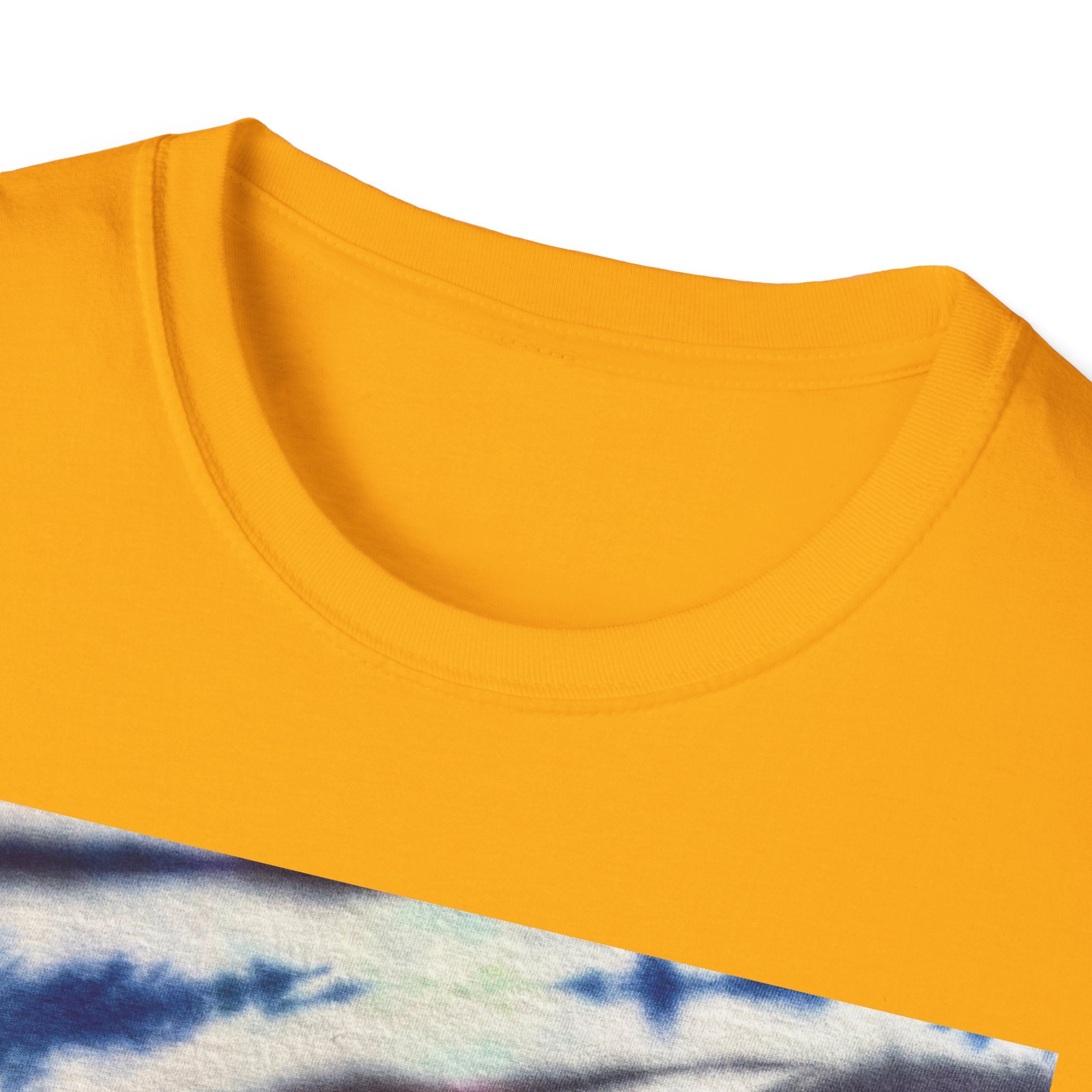 VARIANCE:  Vibrant Swirl snippet, Tie-Dye Unisex T-Shirt, Summer Vibes, Festival Wear, Eco-Friendly Gift, Casual Comfort Wear