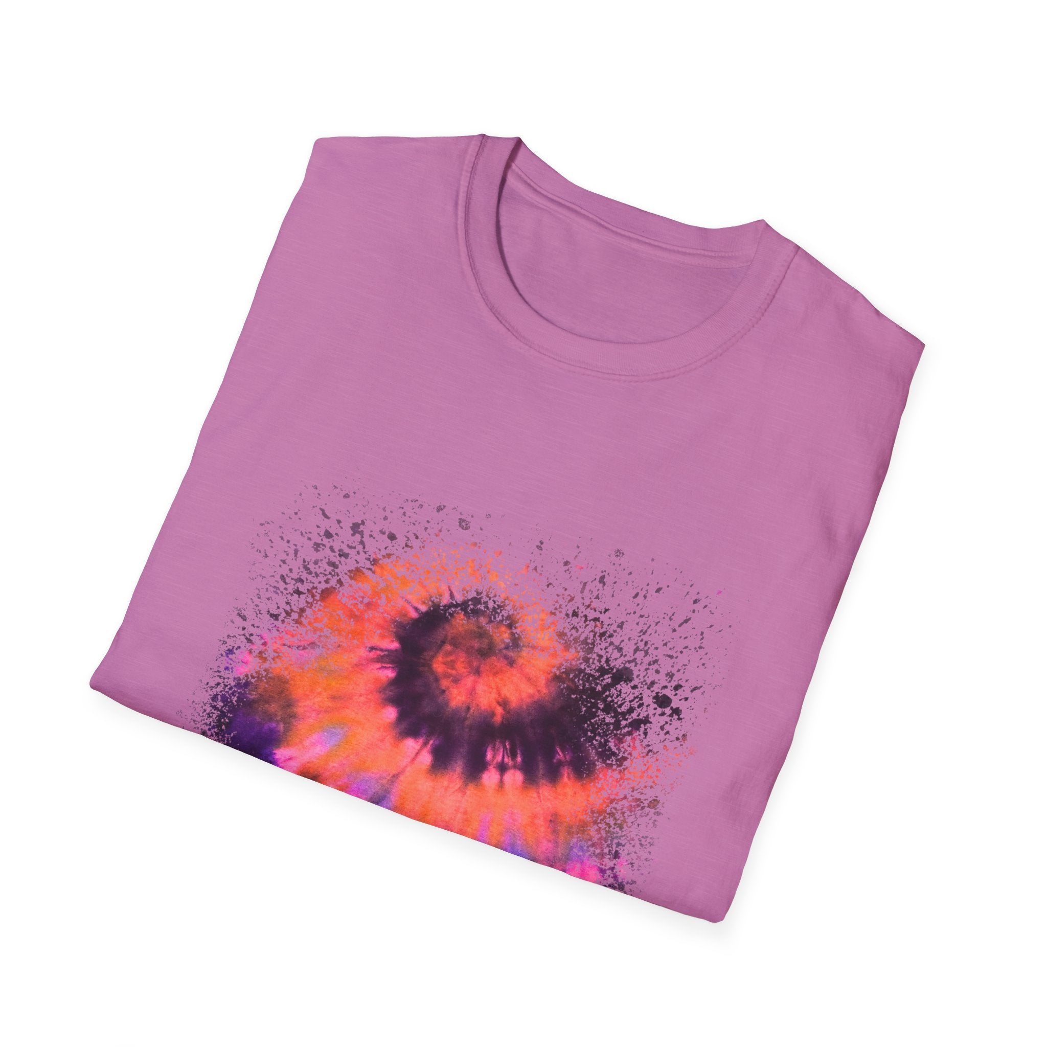 Indigo Odyssey 2:  Vibrant Tie-Dye Unisex T-Shirt | Soft Stylish Tee for Festivals, Casual Wear, Gifts, Summer Events, Parties