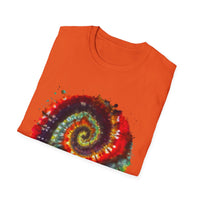 Chartreuse Legend 2:  Colorful Tie-Dye Unisex Softstyle T-Shirt | Music Festival Wear, Casual Summer Shirt, Boho Style Tee, Gift for Him/Her, Vibrant Spiral [...]