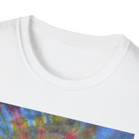 WATERMELON KRUSH: Trendy and Colorful Tie-Dye Unisex T-Shirt, Casual Wear, Summer Vibes, Festival Clothing, Eco-Friendly Fashion, Gift for Friends