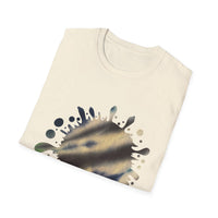 Variance 2:  Splash Art Unisex Softstyle T-Shirt | Creative Casual Tee for Art Lovers, Unique Gift for Birthdays, Art Parties, Everyday Wear