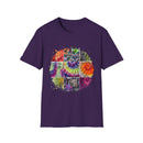 Resilience 2:  Vibrant Tie-Dye Unisex Softstyle T-Shirt, Bohemian Tee, Summer Apparel, Festival Wear, Gift for Him or Her