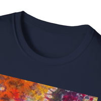 FIFTH DIMENSION: Galaxy style, Vibrant Tie-Dye Unisex T-Shirt - Perfect for Summer Festivals, Casual Outfits, Gifts, Beach Days, and Relaxed Vibes