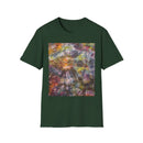 CORNUCOPIA:  Grunge style tie dye, Unisex Softstyle T-Shirt