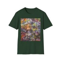 CORNUCOPIA:  Grunge style tie dye, Unisex Softstyle T-Shirt